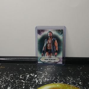 2021 Topps WWE Drew Mcintyre Wrestling Card #107 231/299